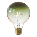 Ρυθμιζόμενη LED λάμπα FILAMENT G125 E27/4W/230V 1800K πράσινη