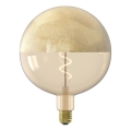 Ρυθμιζόμενη LED λάμπα FILAMENT G200 E27/4W/230V 1800K με χρυσή κορυφή CRI 90