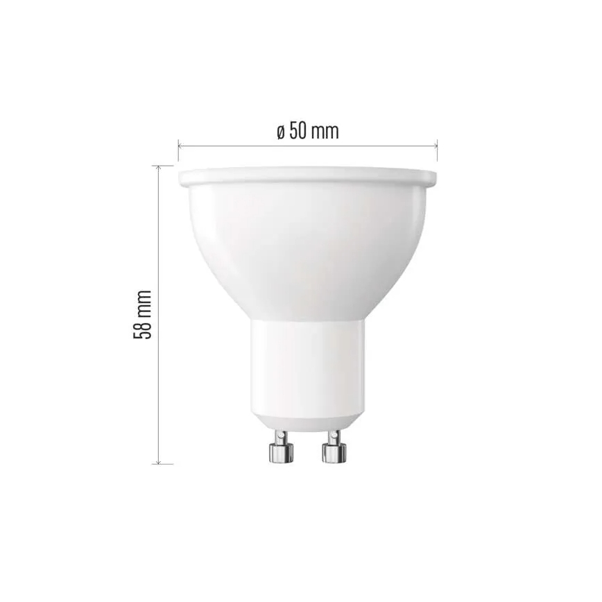 Ρυθμιζόμενη LED λάμπα MR16 GU10/7W/230V 4000K