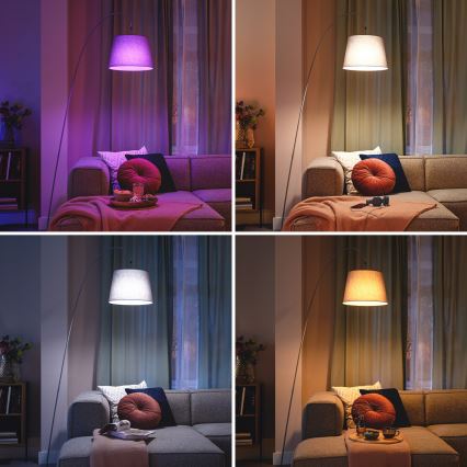 LED RGB Ρυθμιζόμενη λάμπα Philips SMART P45 E14/4,9W/230V 2200-6500K CRI 90