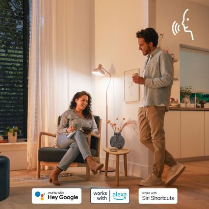 LED RGB Ρυθμιζόμενη λάμπα Philips SMART P45 E14/4,9W/230V 2200-6500K CRI 90