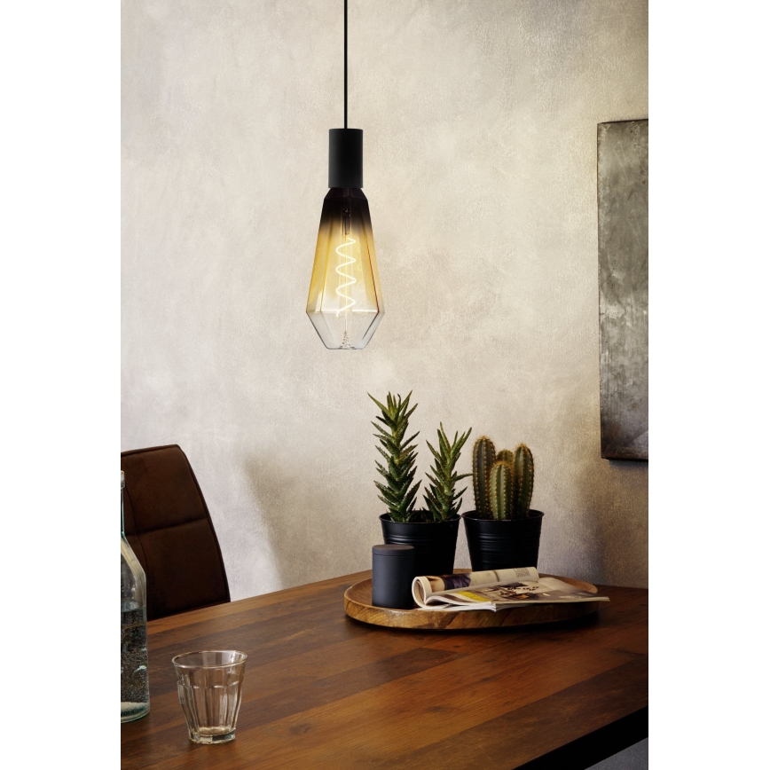 Ρυθμιζόμενη LED λάμπα VINTAGE E27/4W/230V 1700K μπεζ - Eglo 110236