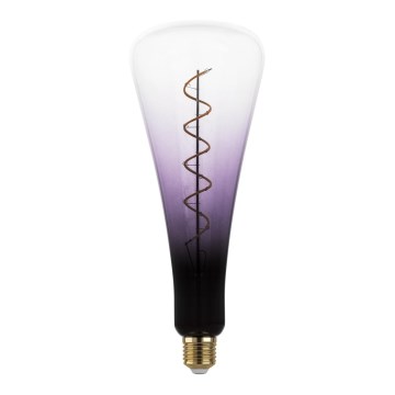 Ρυθμιζόμενη LED λάμπα VINTAGE E27/4W/230V 1800K μωβ - Eglo 12276
