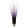 Ρυθμιζόμενη LED λάμπα VINTAGE E27/4W/230V 1800K μωβ - Eglo 12276