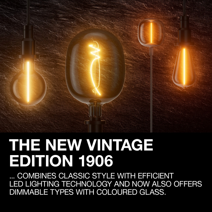 Ρυθμιζόμενη LED λάμπα VINTAGE FILAMENT E27/11W/230V 1800K - Osram