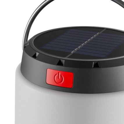 Ρυθμιζόμενη LED φορητή ηλιακή επαναφορτιζόμενη λάμπα LUMINA TUBO LED/5V 800 mAh