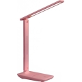 Ρυθμιζόμενη LED επιτραπέζια λάμπα NOBLITE N LED/7W/230V 3000/4000/6500K ροζ