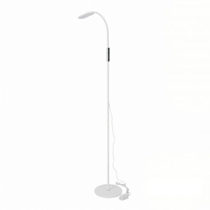 LED Ρυθμιζόμενη επιδαπέδια λάμπα TEILO LED/10W/230V 3000/4000/6500K λευκή + τηλεχειριστήριο