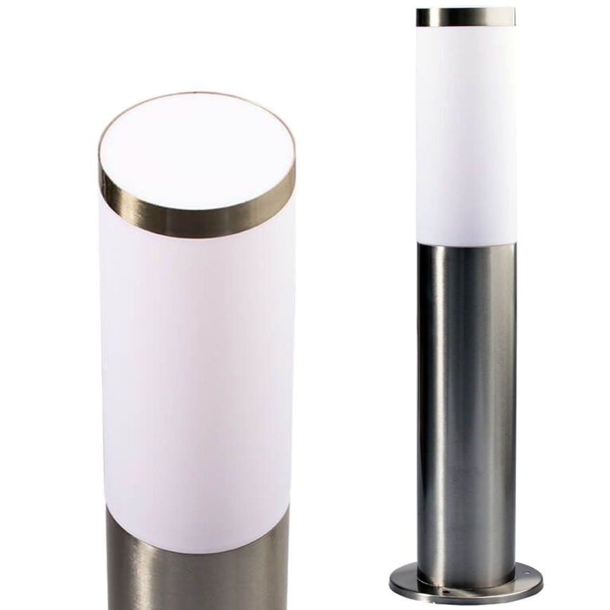 Ρυθμιζόμενη εξωτερική λάμπα LED LIVIA 1xE27/6W/230V 2700-6500K Wi-Fi 45 cm IP44 ασημί