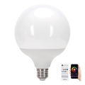 Ρυθμιζόμενη RGB LED λάμπα MESH G120 E27/18W/230V 6500K + τηλεχειριστήριο - Aigostar