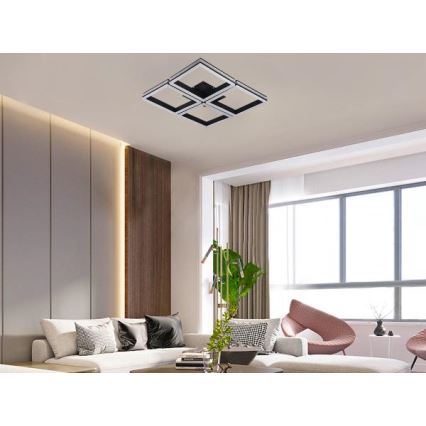 Ρυθμιζόμενη επιφανειακή πλαφονιέρα LED/215W/230V 3000-6500K + τηλεχειριστήριο