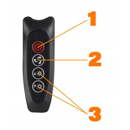 Ρυθμιζόμενη LED επιτραπέζια λάμπα με έλεγχο αφής, εύκαμπτη, με σφιγκτήρα LED/10W/5/230V 3000/4000/6000K μαύρη