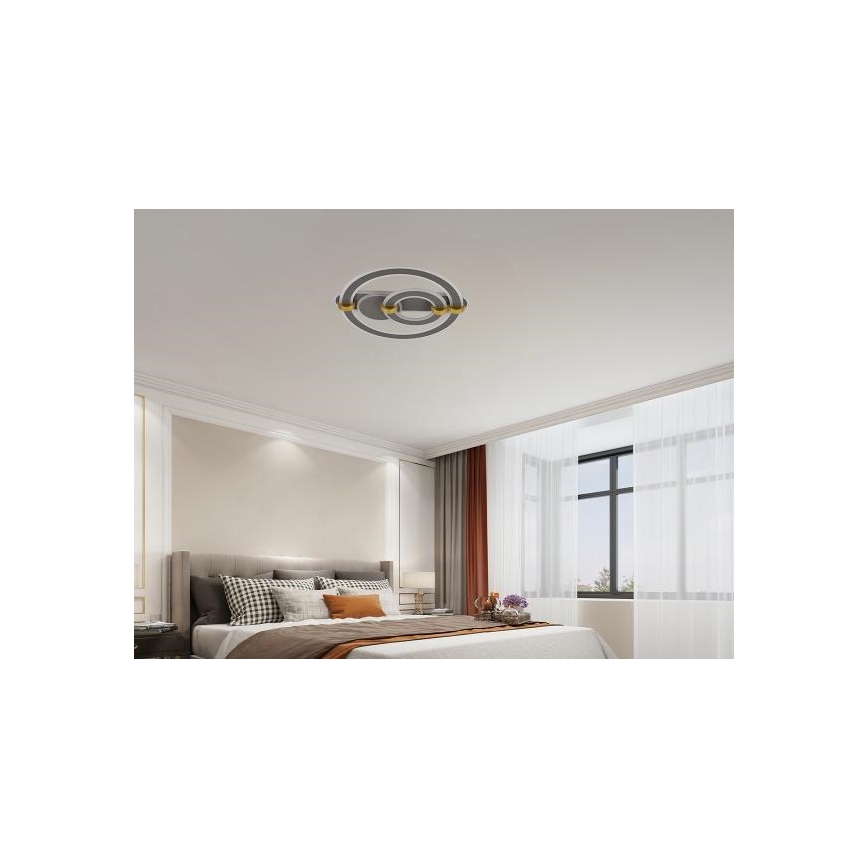 Ρυθμιζόμενο φωτιστικό οροφής LED/120W/230V 3000-6500K + τηλεχειριστήριο