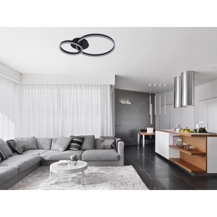 Ρυθμιζόμενο φωτιστικό οροφής LED/55W/230V 3000-6500K + τηλεχειριστήριο