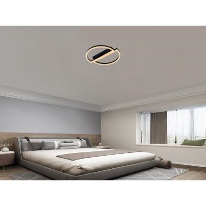 Ρυθμιζόμενο φωτιστικό οροφής LED/55W/230V 3000-6500K + τηλεχειριστήριο