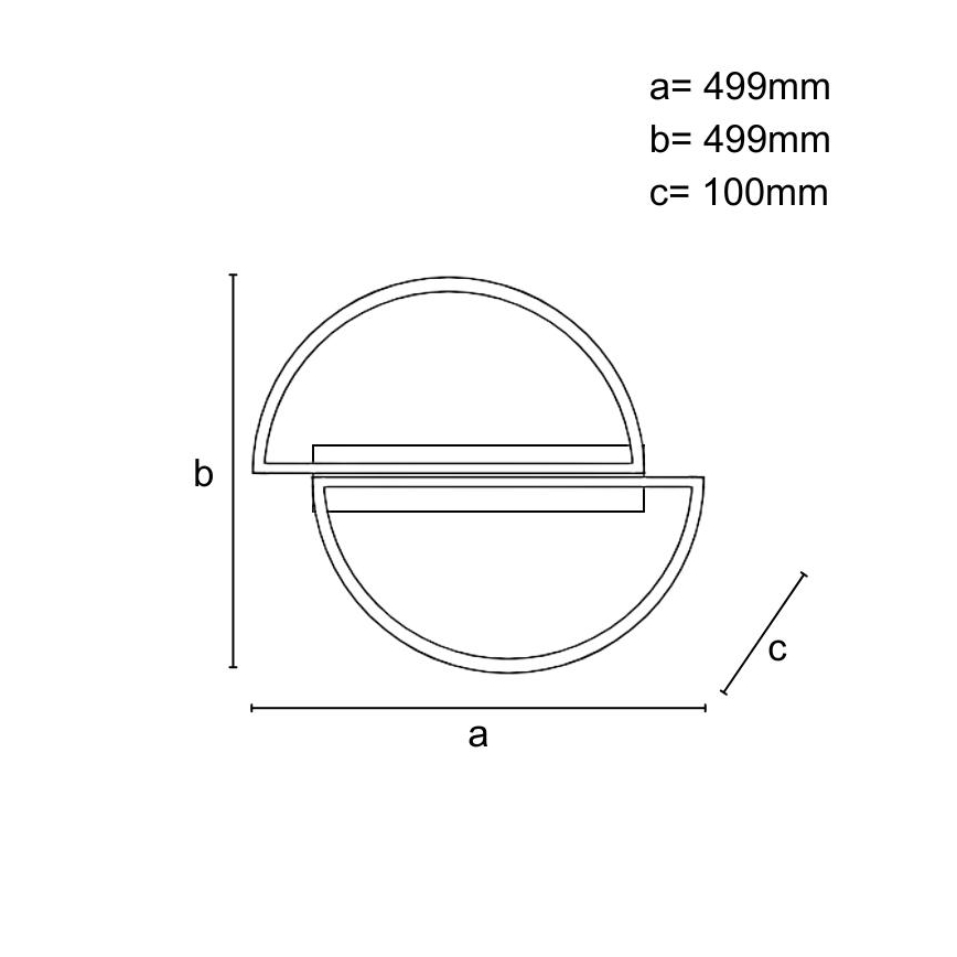 Ρυθμιζόμενο φωτιστικό οροφής LED/55W/230V 3000-6500K + τηλεχειριστήριο