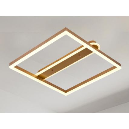 Ρυθμιζόμενο φωτιστικό οροφής LED/60W/230V 3000-6500K + τηλεχειριστήριο