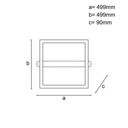 Ρυθμιζόμενο φωτιστικό οροφής LED/60W/230V 3000-6500K + τηλεχειριστήριο