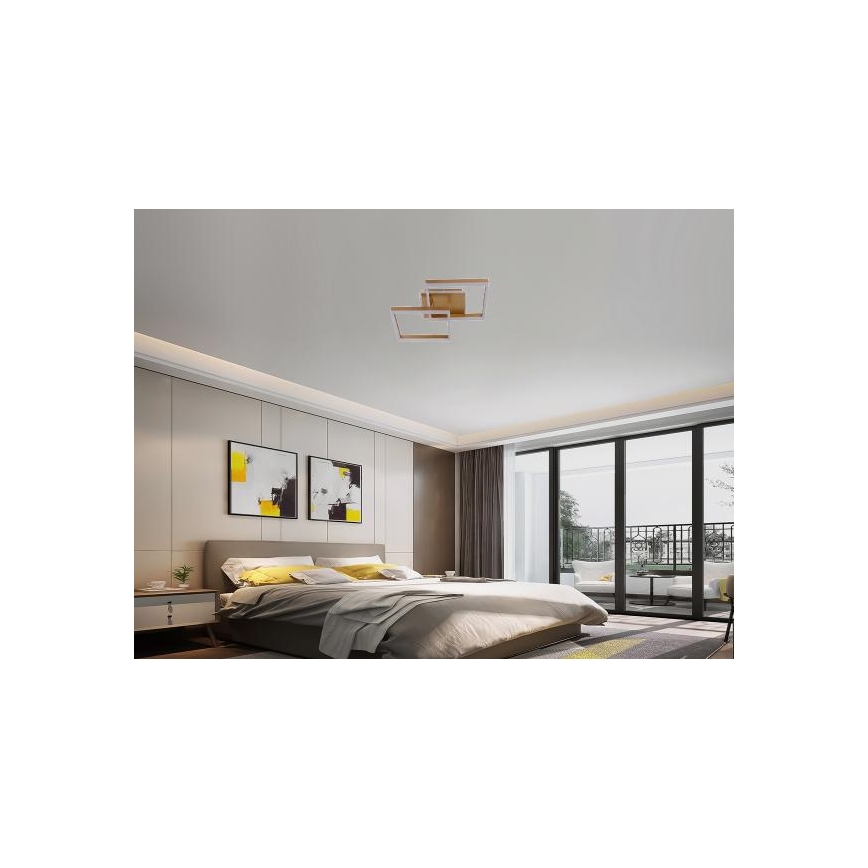 Ρυθμιζόμενο φωτιστικό οροφής LED/80W/230V 3000-6500K + τηλεχειριστήριο