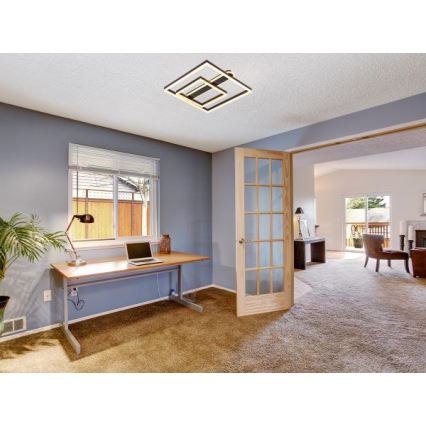 Ρυθμιζόμενο φωτιστικό οροφής LED/95W/230V 3000-6500K + τηλεχειριστήριο