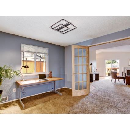 Ρυθμιζόμενο φωτιστικό οροφής LED/95W/230V 3000-6500K + τηλεχειριστήριο