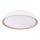 Ρυθμιζόμενο φωτιστικό οροφής LED ILVI LED/45W/230V 2700-6500K διάμ. 50 cm λευκό/μπεζ + τηλεχειριστήριο