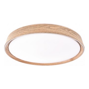 Ρυθμιζόμενο φωτιστικό οροφής LED ILVI LED/45W/230V 2700-6500K διάμ. 50 cm μπεζ + τηλεχειριστήριο