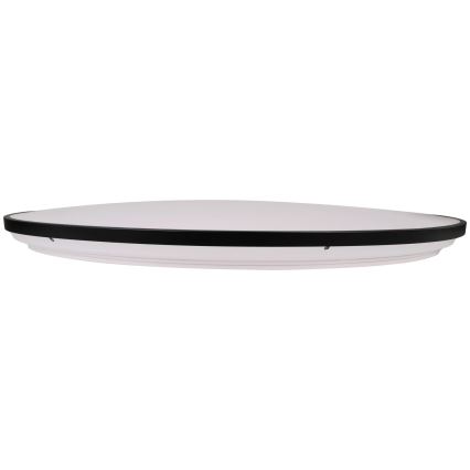 Ρυθμιζόμενο LED φωτιστικό οροφής KERN LED/100W/230V 3000/4000/6000K διάμ. 100 cm μαύρο + τηλεχειριστήριο