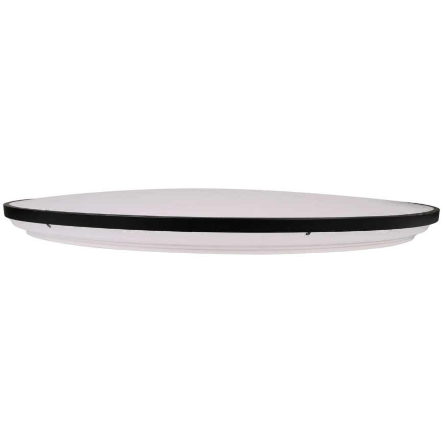 Ρυθμιζόμενο LED φωτιστικό οροφής KERN LED/100W/230V 3000/4000/6000K διάμ. 100 cm μαύρο + τηλεχειριστήριο