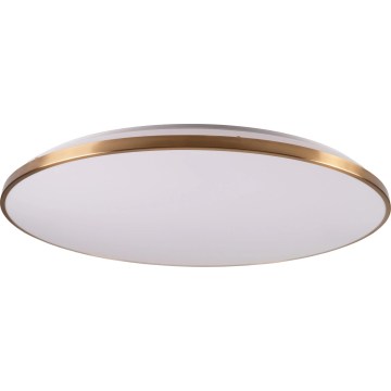 Ρυθμιζόμενο φωτιστικό οροφής LED KERN LED/80W/230V 3000/4000/6000K Ø 80 cm, χρυσό + τηλεχειριστήριο