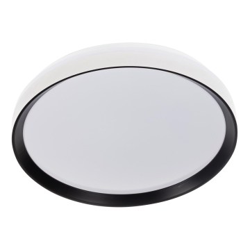 Ρυθμιζόμενο φωτιστικό οροφής LED LIXAN LED/47W/230V 3000-6500K Ø 38,6 cm λευκό/μαύρο + τηλεχειριστήριο