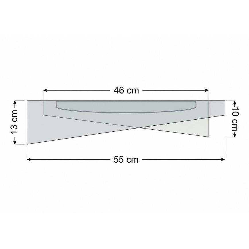 Ρυθμιζόμενο LED φωτιστικό οροφής SMART GALAXY MODERN LED/24W/230V 3000–6500K διάμ. 55 εκ. μπεζ/καφέ/χρυσό + τηλεχειριστήριο