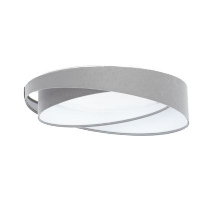 LED ρυθμιζόμενο φωτιστικό οροφής SMART GALAXY MODERN LED/24W/230V 3000-6500K Ø 55 cm γκρι/λευκό + τηλεχειριστήριο