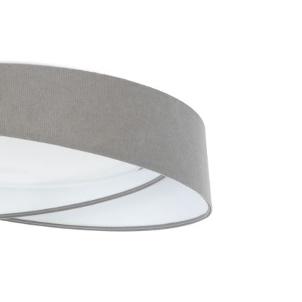 LED ρυθμιζόμενο φωτιστικό οροφής SMART GALAXY MODERN LED/24W/230V 3000-6500K Ø 55 cm γκρι/λευκό + τηλεχειριστήριο