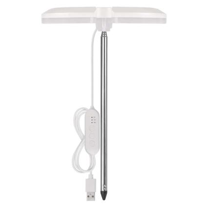 Ρυθμιζόμενο LED φωτιστικό εσωτερικού χώρου για καλλιέργεια φυτών GROW LED/8W/5V