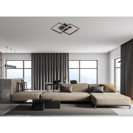 Ρυθμιζόμενο LED φωτιστικό οροφής 80W/230V 3000-6500K + τηλεχειριστήριο