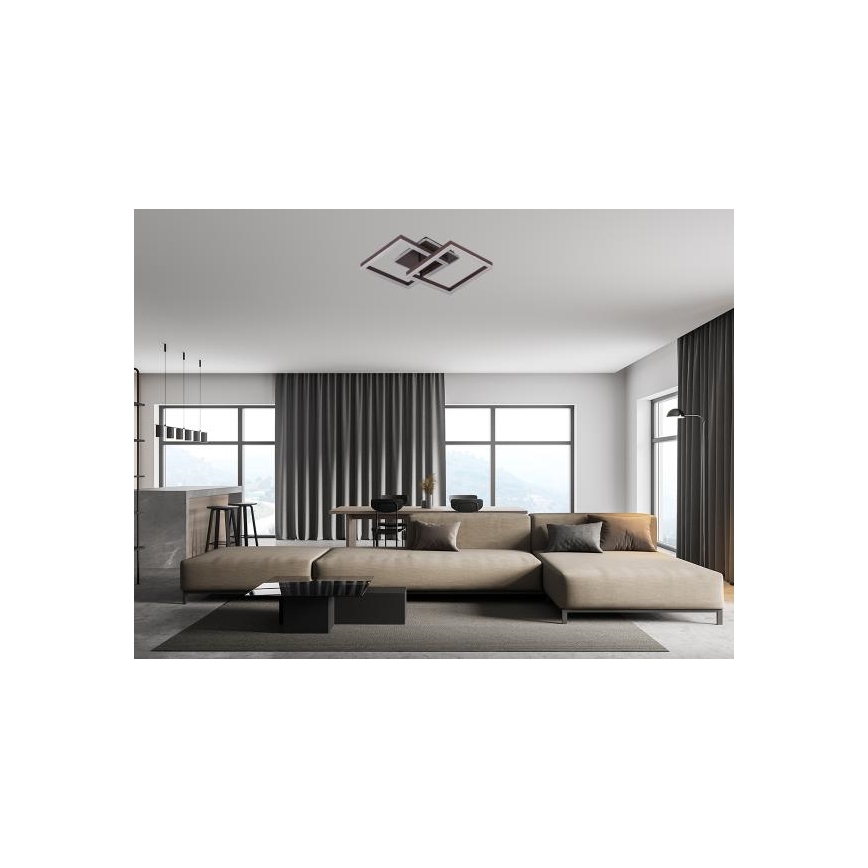 Ρυθμιζόμενο LED φωτιστικό οροφής 80W/230V 3000-6500K + τηλεχειριστήριο