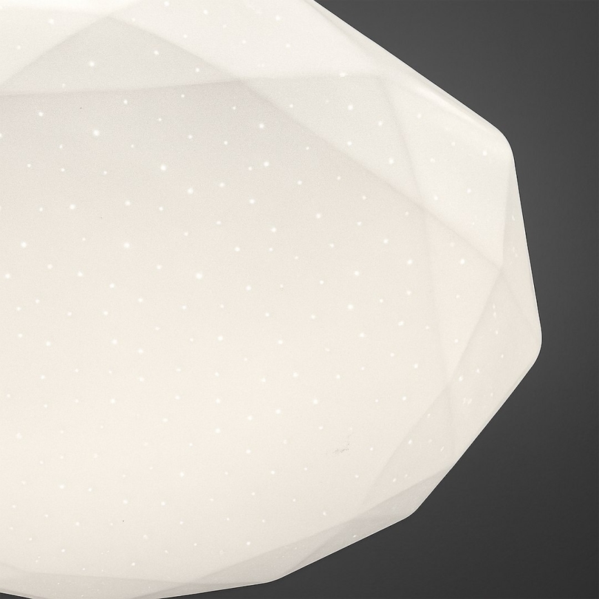 Ρυθμιζόμενο LED φωτιστικό οροφής HEX LED/72W/230V 3000-6000K Ø 50 cm λευκό + τηλεχειριστήριο