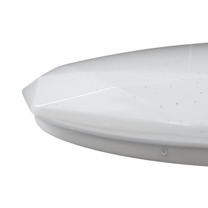 Ρυθμιζόμενο LED φωτιστικό οροφής HEX LED/72W/230V 3000-6000K Ø 50 cm λευκό + τηλεχειριστήριο