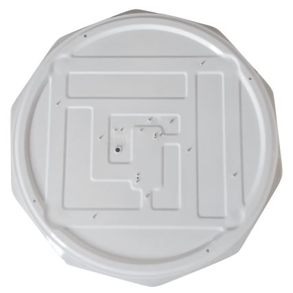 Ρυθμιζόμενο LED φωτιστικό οροφής HEX LED/72W/230V 3000-6000K Ø 50 cm λευκό + τηλεχειριστήριο