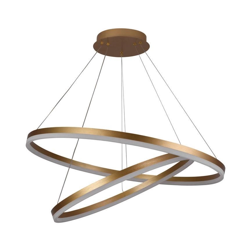 Ρυθμιζόμενο LED φωτιστικό οροφής με καλώδιο LED/100W/230V 3000-6500K διάμ. 80 εκ. + τηλεχειριστήριο