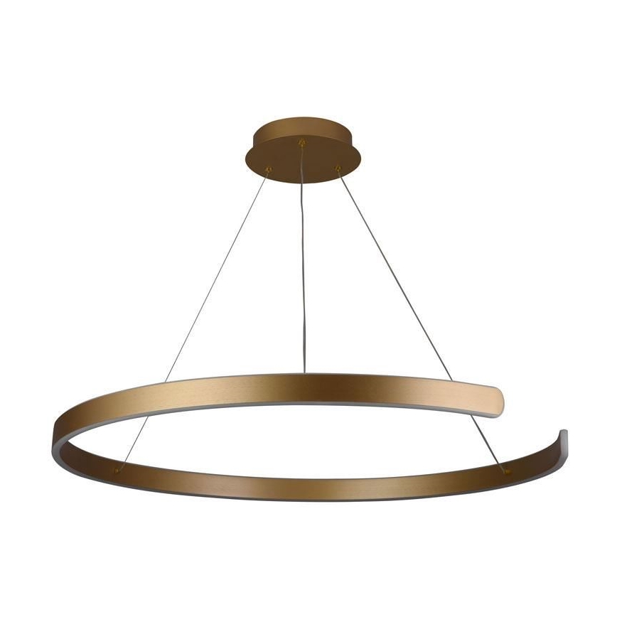 Ρυθμιζόμενο LED φωτιστικό οροφής με καλώδιο LED/100W/230V 3000-6500K διάμ. 80 εκ. + τηλεχειριστήριο