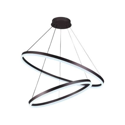 Ρυθμιζόμενο LED φωτιστικό οροφής με καλώδιο LED/100W/230V 3000-6500K διάμ. 80 εκ. + τηλεχειριστήριο