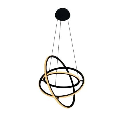 Ρυθμιζόμενο LED φωτιστικό οροφής με καλώδιο LED/105W/230V 3000-6500K διάμ. 60 εκ. + τηλεχειριστήριο