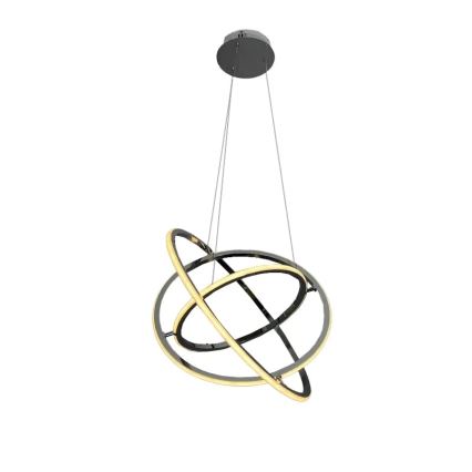 Ρυθμιζόμενο LED φωτιστικό οροφής με καλώδιο LED/105W/230V 3000-6500K διάμ. 60 εκ. + τηλεχειριστήριο