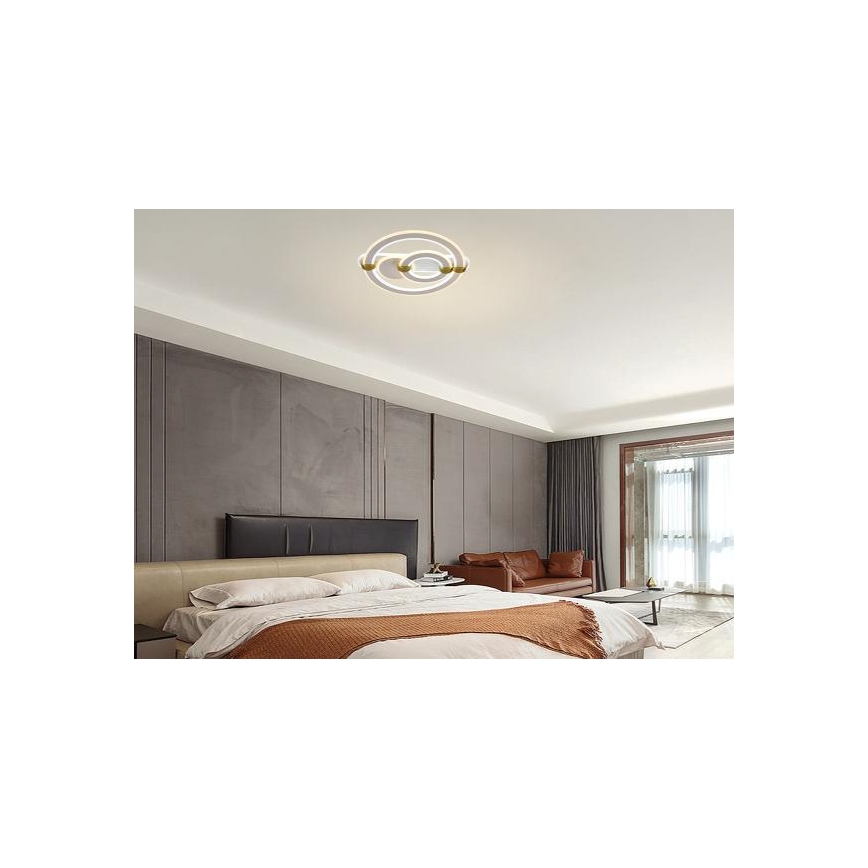 Ρυθμιζόμενο LED φωτιστικό οροφής LED/120W/230V 3000-6500K με τηλεχειριστήριο