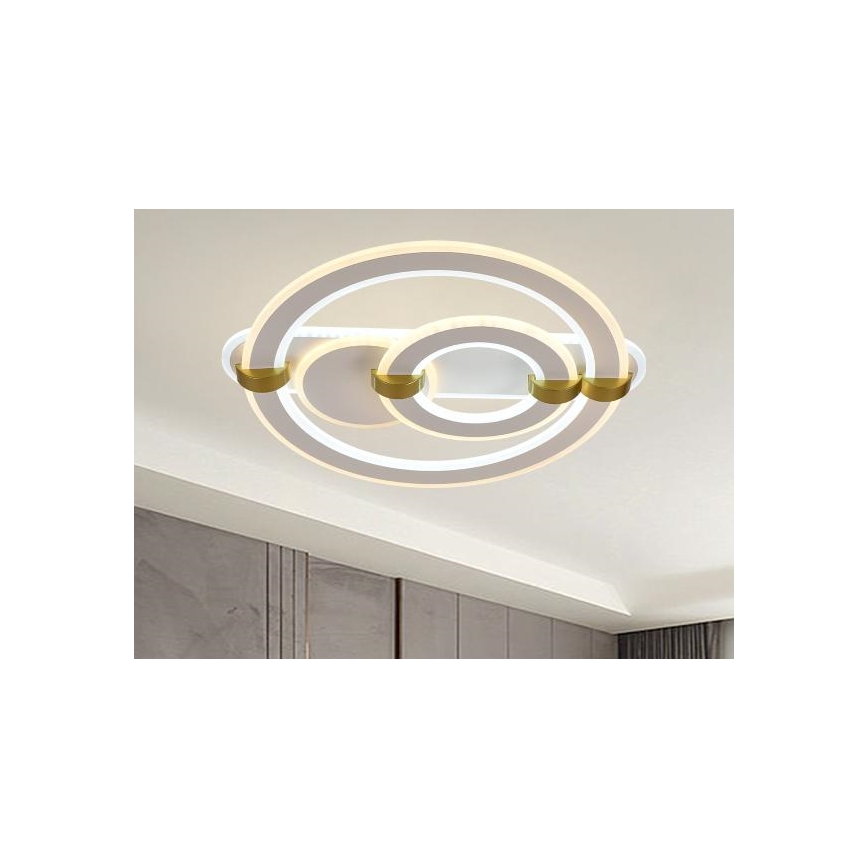 Ρυθμιζόμενο LED φωτιστικό οροφής LED/120W/230V 3000-6500K με τηλεχειριστήριο