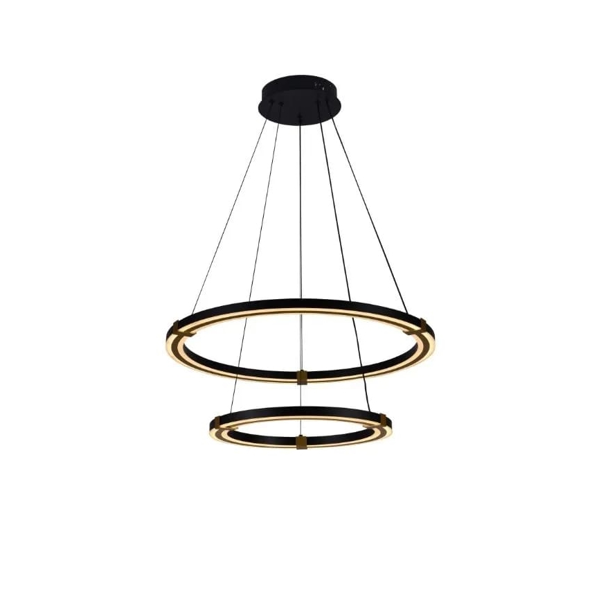 Ρυθμιζόμενο LED φωτιστικό οροφής με καλώδιο LED/130W/230V 3000-6500K διάμ. 60 εκ. + τηλεχειριστήριο