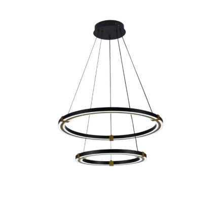 Ρυθμιζόμενο LED φωτιστικό οροφής με καλώδιο LED/130W/230V 3000-6500K διάμ. 60 εκ. + τηλεχειριστήριο