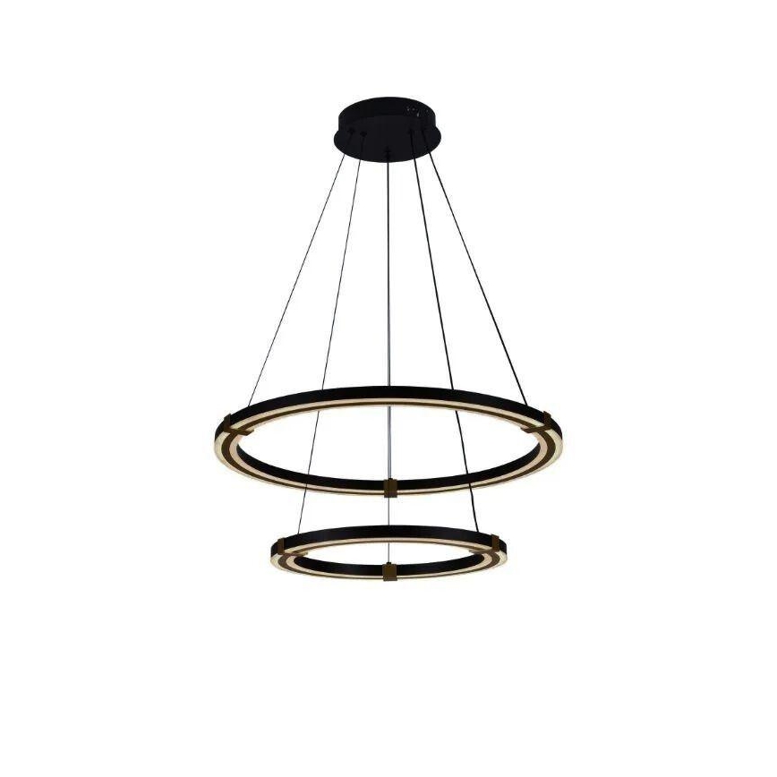 Ρυθμιζόμενο LED φωτιστικό οροφής με καλώδιο LED/130W/230V 3000-6500K διάμ. 60 εκ. + τηλεχειριστήριο